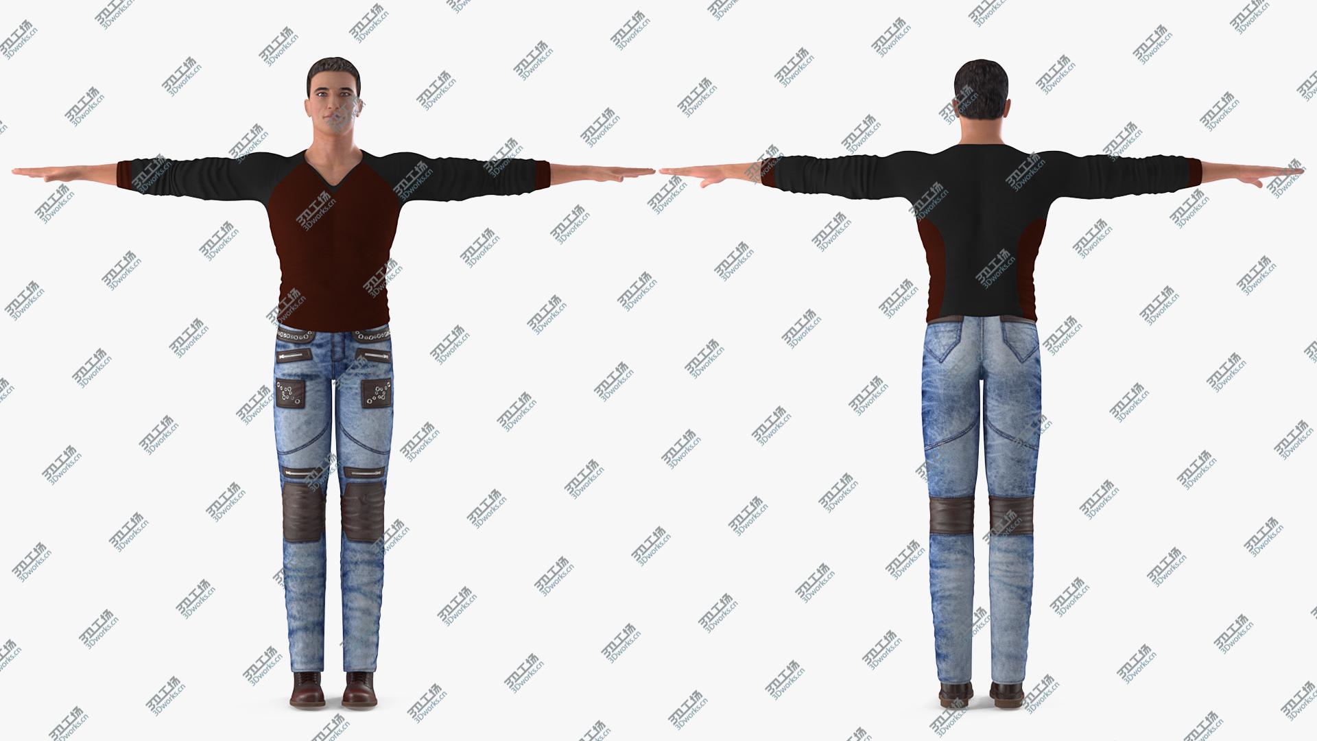 images/goods_img/202104093/Man in Casual Style Wear T-Pose model/1.jpg